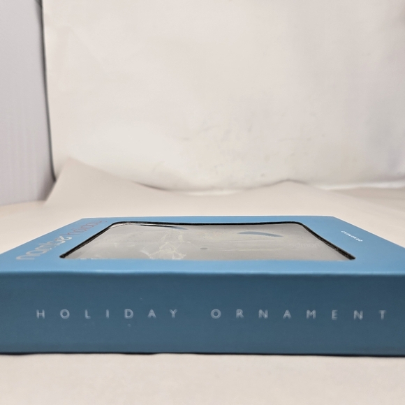 Nambe' Holiday Glass Cross Ornament Christmas Festive Elegant Decor - Picture 4 of 5